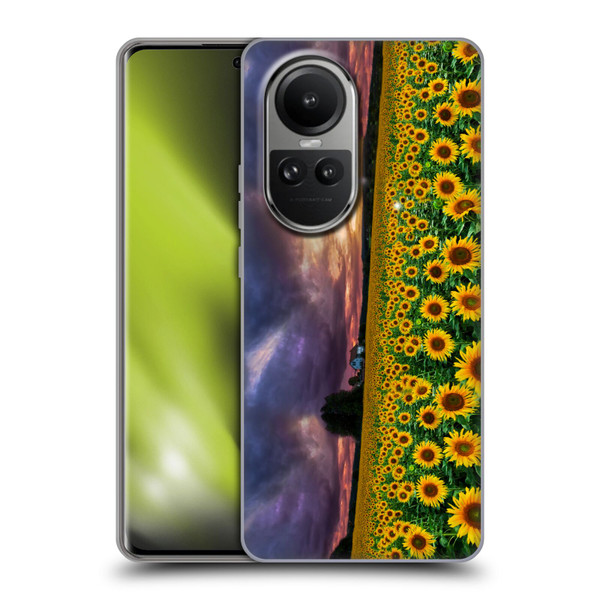 Celebrate Life Gallery Florals Stormy Sunrise Soft Gel Case for OPPO Reno10 5G / Reno10 Pro 5G