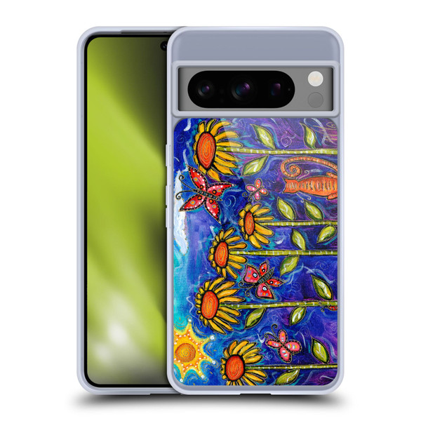 Wyanne Nature 2 Sundown Sunflowers Soft Gel Case for Google Pixel 8 Pro
