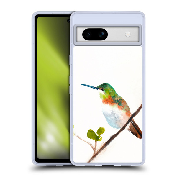 Mai Autumn Birds Hummingbird Soft Gel Case for Google Pixel 7a