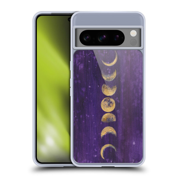 Mai Autumn Space And Sky Moon Phases Soft Gel Case for Google Pixel 8 Pro
