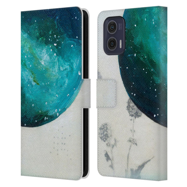 Mai Autumn Space And Sky Galaxies Leather Book Wallet Case Cover For Motorola Moto G73 5G