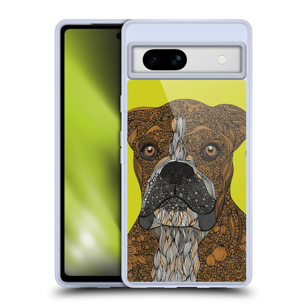 Valentina Dogs Boxer Soft Gel Case for Google Pixel 7a