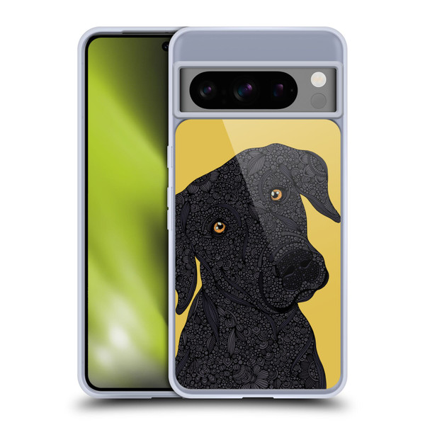 Valentina Dogs Black Labrador Soft Gel Case for Google Pixel 8 Pro