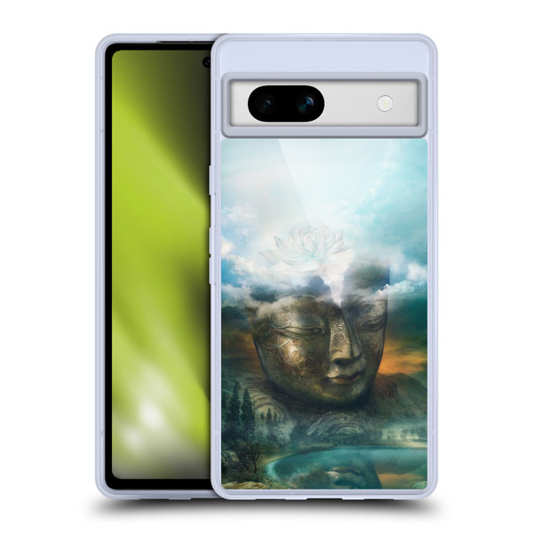 Duirwaigh God Buddha Soft Gel Case for Google Pixel 7a