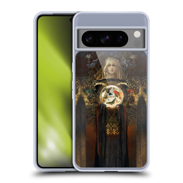 Duirwaigh God Butterfly Soft Gel Case for Google Pixel 8 Pro
