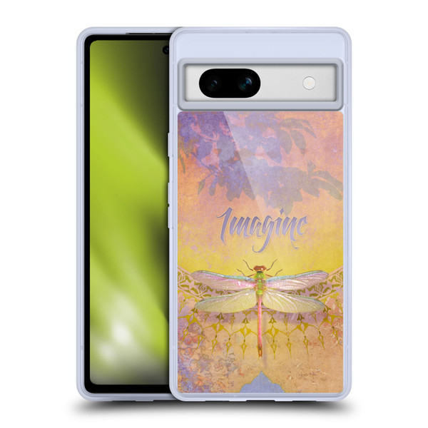 Duirwaigh Insects Dragonfly 2 Soft Gel Case for Google Pixel 7a