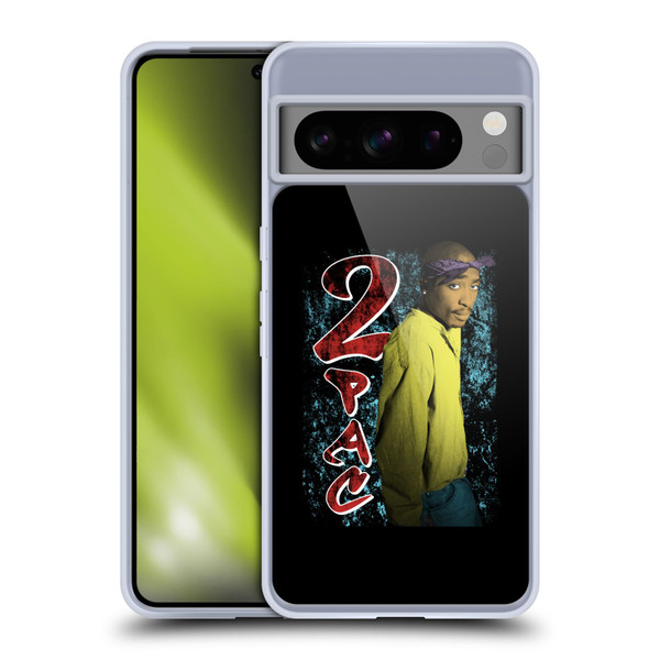 Tupac Shakur Key Art Vintage Soft Gel Case for Google Pixel 8 Pro