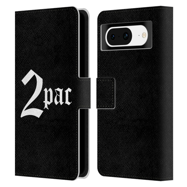 Tupac Shakur Logos Old English Leather Book Wallet Case Cover For Google Pixel 8