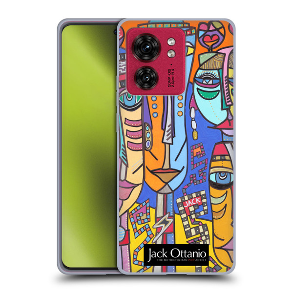 Jack Ottanio Art Naylari Twins Soft Gel Case for Motorola Moto Edge 40