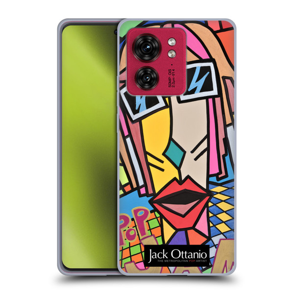 Jack Ottanio Art Pop Jam Soft Gel Case for Motorola Moto Edge 40