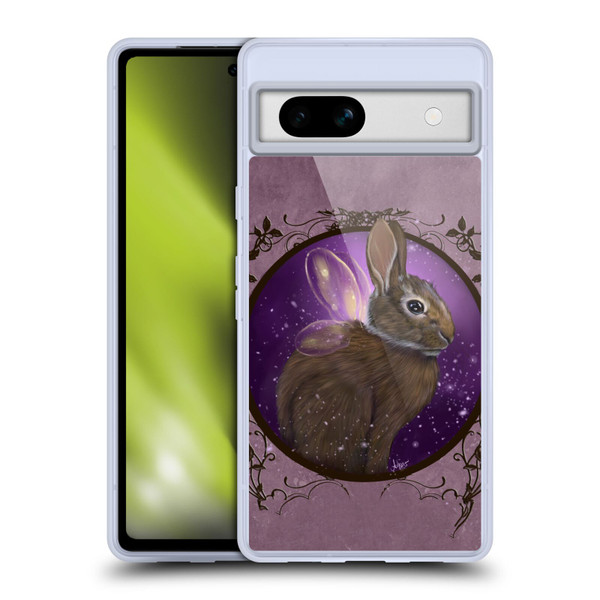 Ash Evans Animals Rabbit Soft Gel Case for Google Pixel 7a