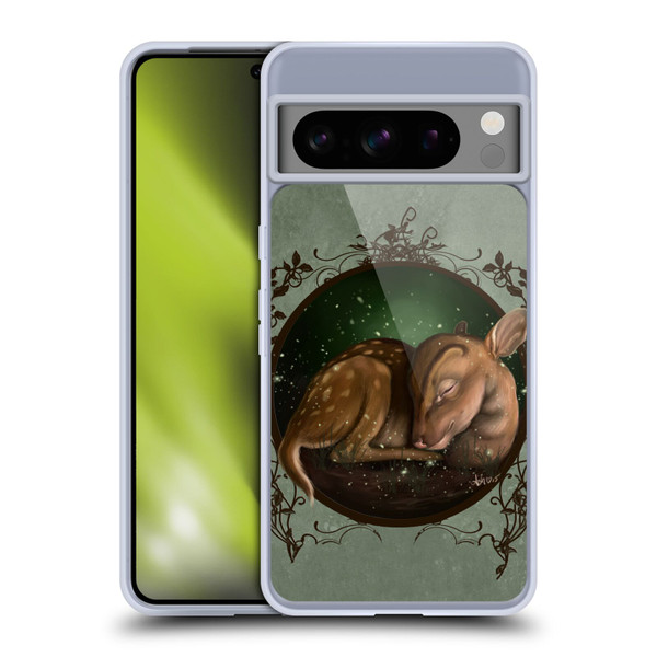 Ash Evans Animals Foundling Fawn Soft Gel Case for Google Pixel 8 Pro