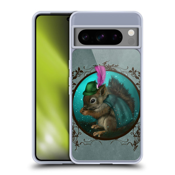 Ash Evans Animals Squirrel Soft Gel Case for Google Pixel 8 Pro