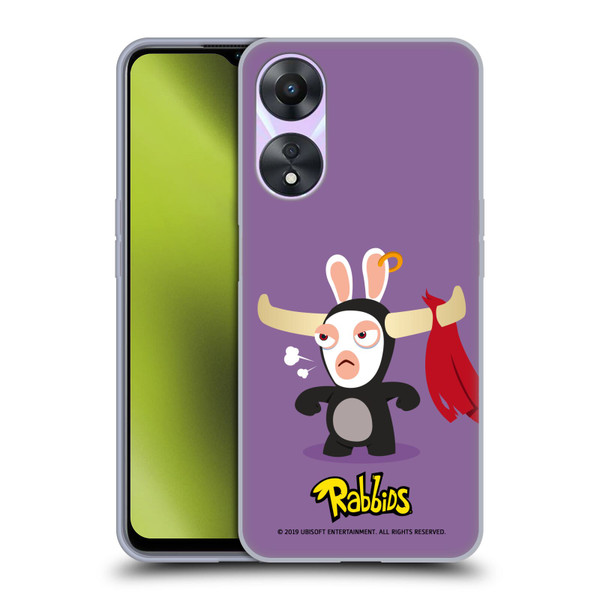 Rabbids Costumes Bull Soft Gel Case for OPPO A78 5G