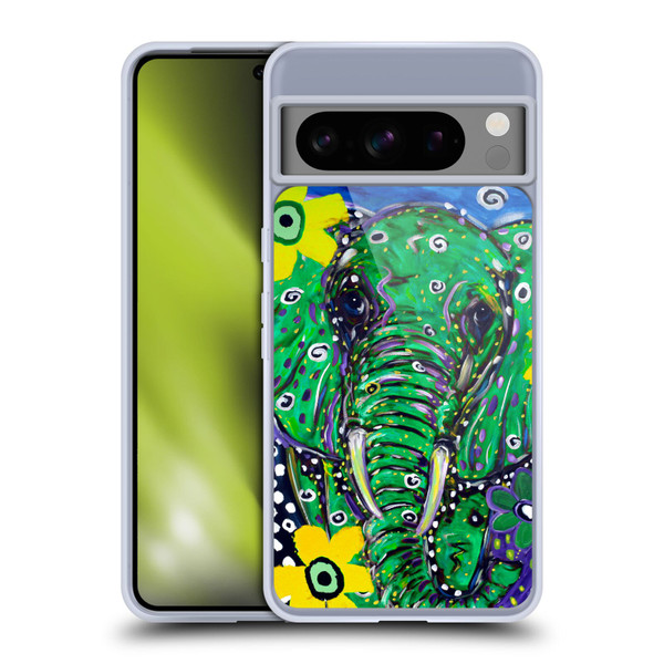 Mad Dog Art Gallery Animals Elephant Soft Gel Case for Google Pixel 8 Pro