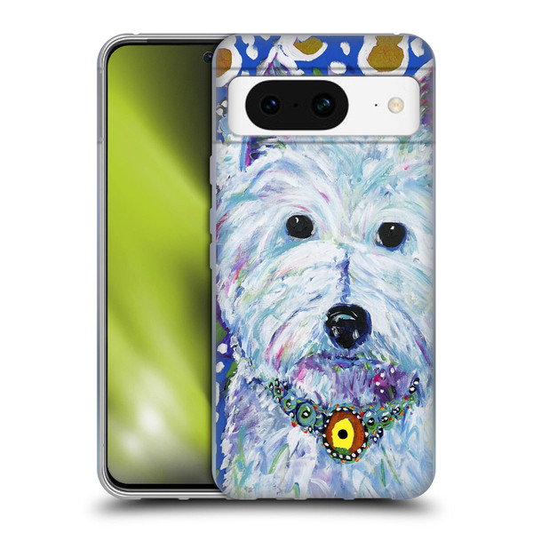 Mad Dog Art Gallery Dogs Westie Soft Gel Case for Google Pixel 8