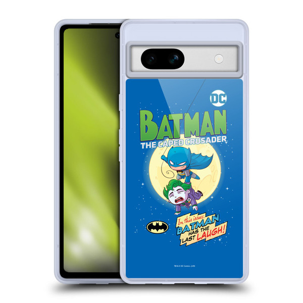 Super Friends DC Comics Toddlers Comic Covers Batman Soft Gel Case for Google Pixel 7a