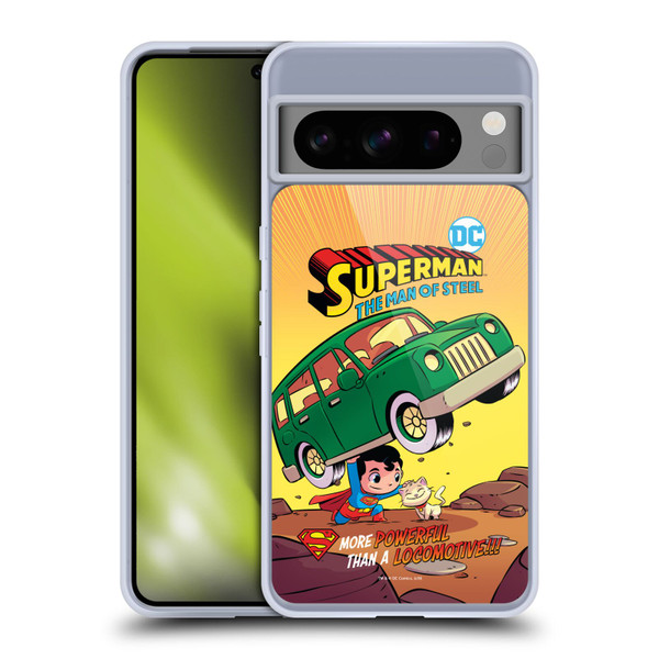 Super Friends DC Comics Toddlers Comic Covers Superman 1 Soft Gel Case for Google Pixel 8 Pro