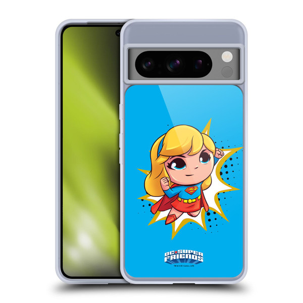 Super Friends DC Comics Toddlers 1 Supergirl Soft Gel Case for Google Pixel 8 Pro