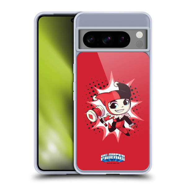 Super Friends DC Comics Toddlers 1 Harley Quinn Soft Gel Case for Google Pixel 8 Pro