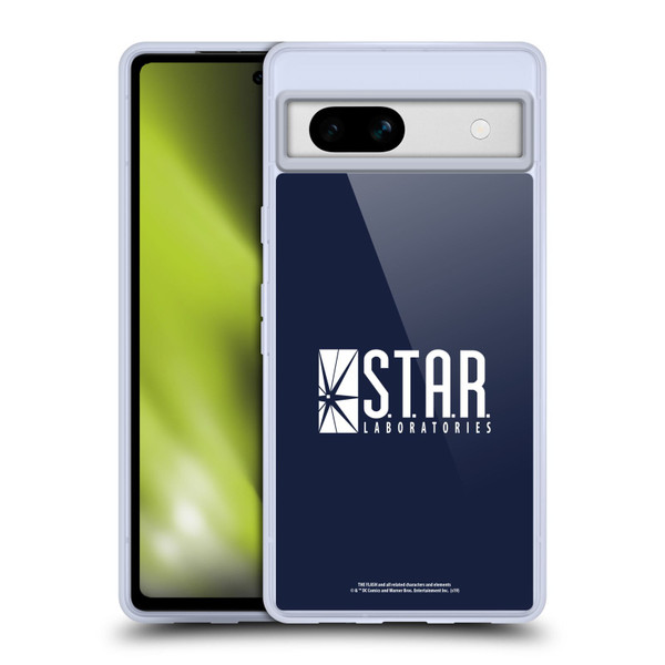 The Flash TV Series Logos Star Labs Soft Gel Case for Google Pixel 7a