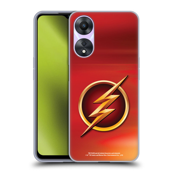 The Flash TV Series Logos Red Soft Gel Case for OPPO A78 4G