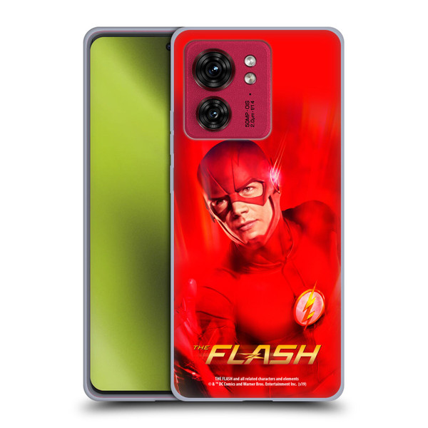 The Flash TV Series Poster Barry Red Soft Gel Case for Motorola Moto Edge 40