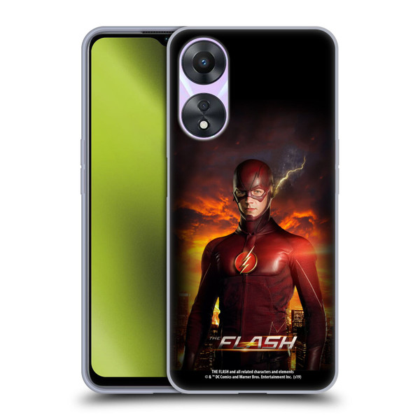 The Flash TV Series Poster Barry Stand Pose Soft Gel Case for OPPO A78 5G