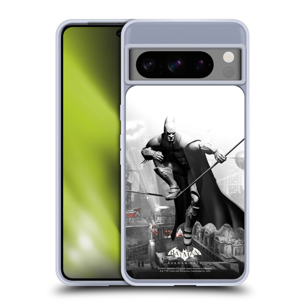 Batman Arkham City Key Art Comic Book Cover Soft Gel Case for Google Pixel 8 Pro