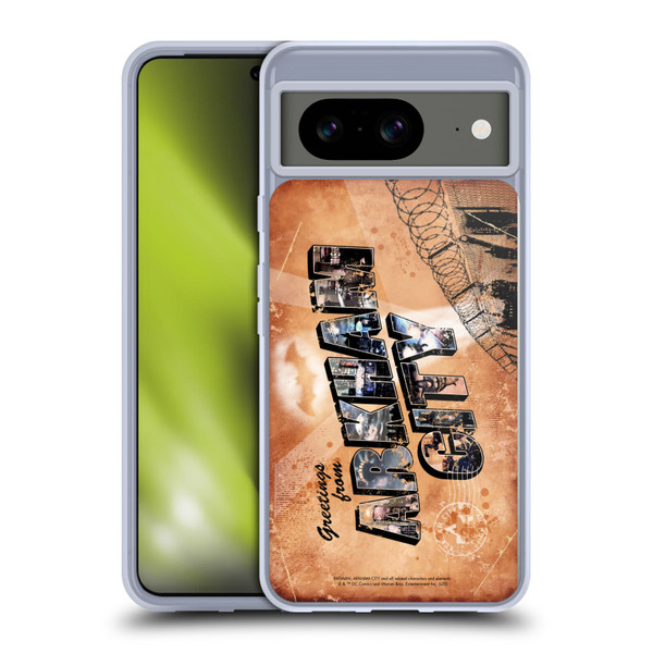 Batman Arkham City Graphics Postcard Soft Gel Case for Google Pixel 8