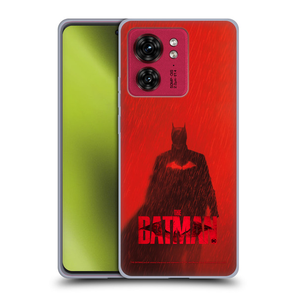 The Batman Posters Red Rain Soft Gel Case for Motorola Moto Edge 40