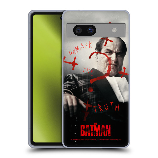 The Batman Posters Penguin Unmask The Truth Soft Gel Case for Google Pixel 7a