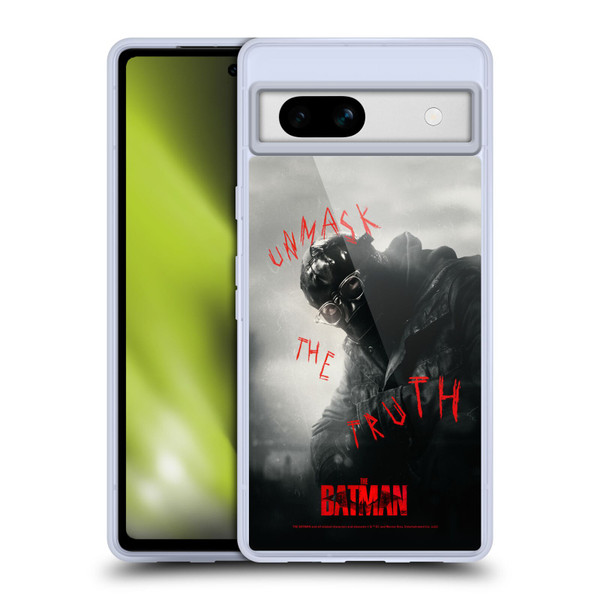 The Batman Posters Riddler Unmask The Truth Soft Gel Case for Google Pixel 7a