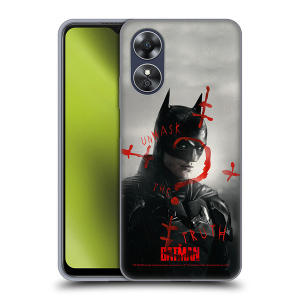 The Batman Posters Unmask The Truth Soft Gel Case for OPPO A17