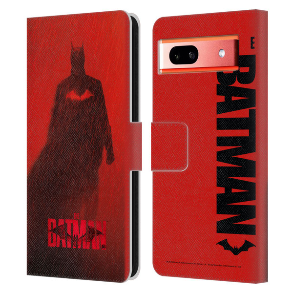 The Batman Posters Red Rain Leather Book Wallet Case Cover For Google Pixel 7a