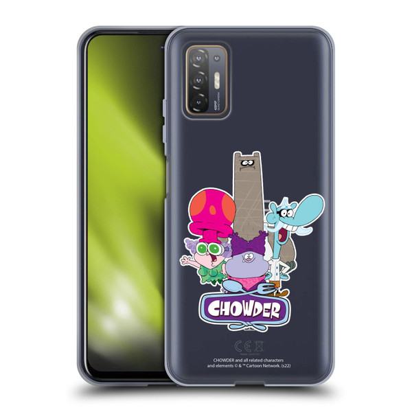Chowder: Animated Series Graphics Character Art Soft Gel Case for HTC Desire 21 Pro 5G