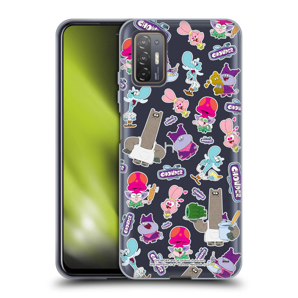 Chowder: Animated Series Graphics Pattern Soft Gel Case for HTC Desire 21 Pro 5G