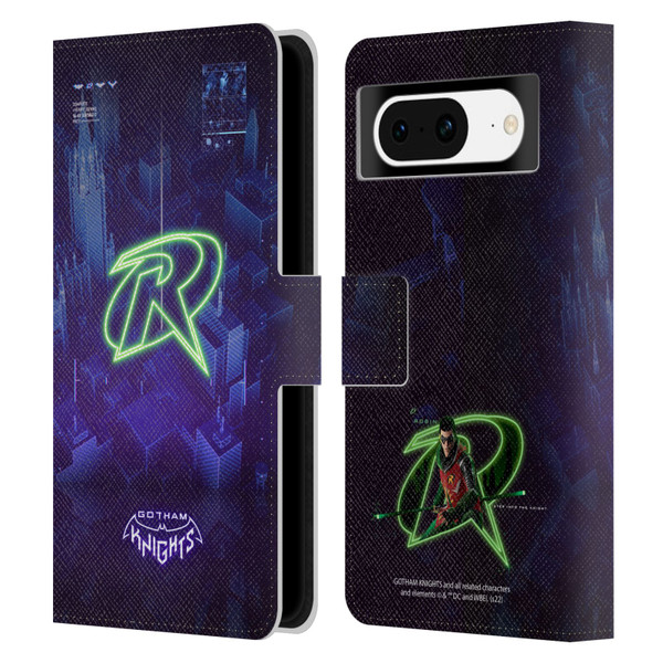 Gotham Knights Character Art Robin Leather Book Wallet Case Cover For Google Pixel 8