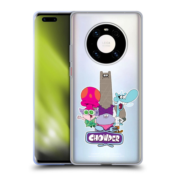 Chowder: Animated Series Graphics Character Art Soft Gel Case for Huawei Mate 40 Pro 5G