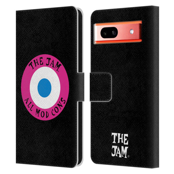 The Jam Key Art All Mod Cons Leather Book Wallet Case Cover For Google Pixel 7a