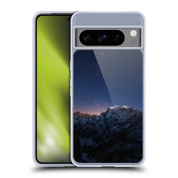Patrik Lovrin Night Sky Stars Above Mountains Soft Gel Case for Google Pixel 8 Pro
