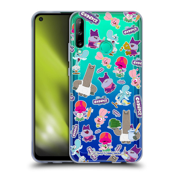 Chowder: Animated Series Graphics Pattern Soft Gel Case for Huawei P40 lite E