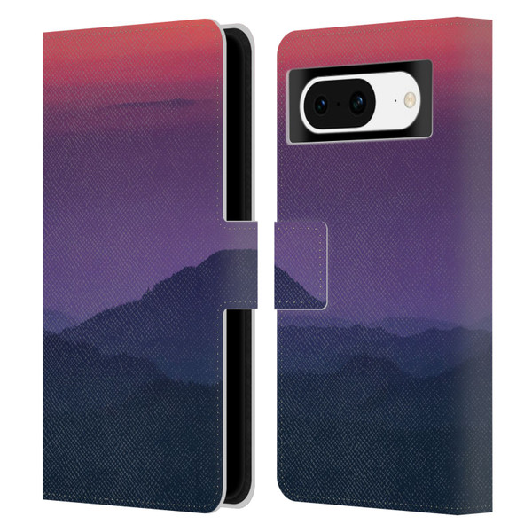 Patrik Lovrin Magical Sunsets Layers Leather Book Wallet Case Cover For Google Pixel 8