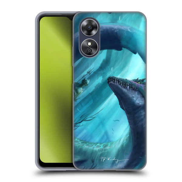 Piya Wannachaiwong Dragons Of Sea And Storms Dragon Of Atlantis Soft Gel Case for OPPO A17