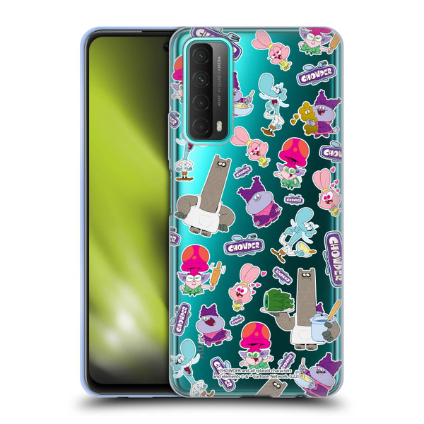 Chowder: Animated Series Graphics Pattern Soft Gel Case for Huawei P Smart (2021)