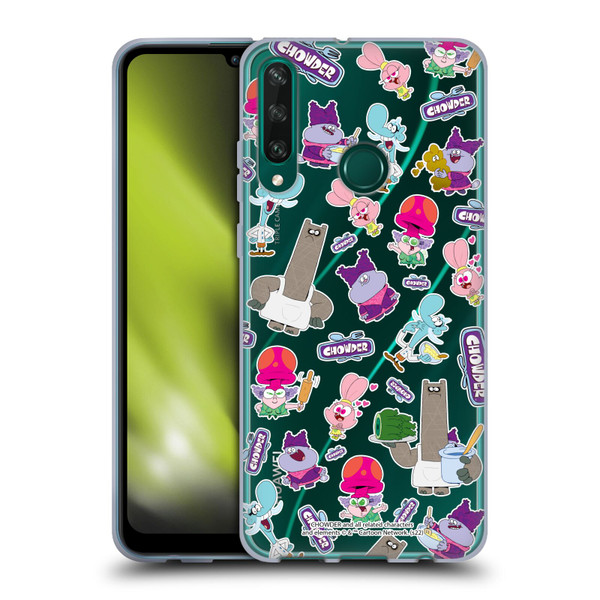 Chowder: Animated Series Graphics Pattern Soft Gel Case for Huawei Y6p