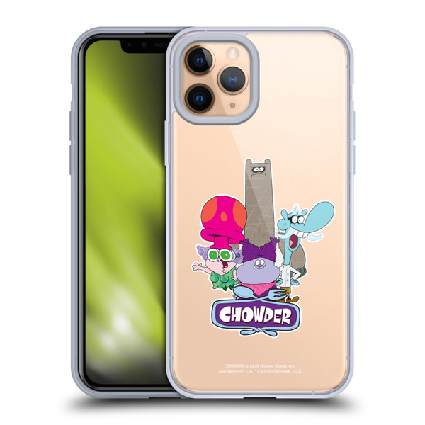Chowder: Animated Series Graphics Character Art Soft Gel Case for Apple iPhone 11 Pro