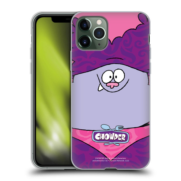 Chowder: Animated Series Graphics Full Face Soft Gel Case for Apple iPhone 11 Pro