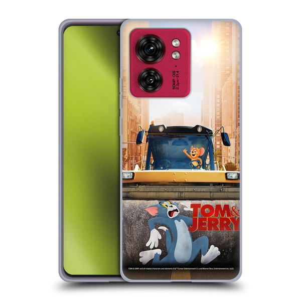 Tom And Jerry Movie (2021) Graphics Rolling Soft Gel Case for Motorola Moto Edge 40