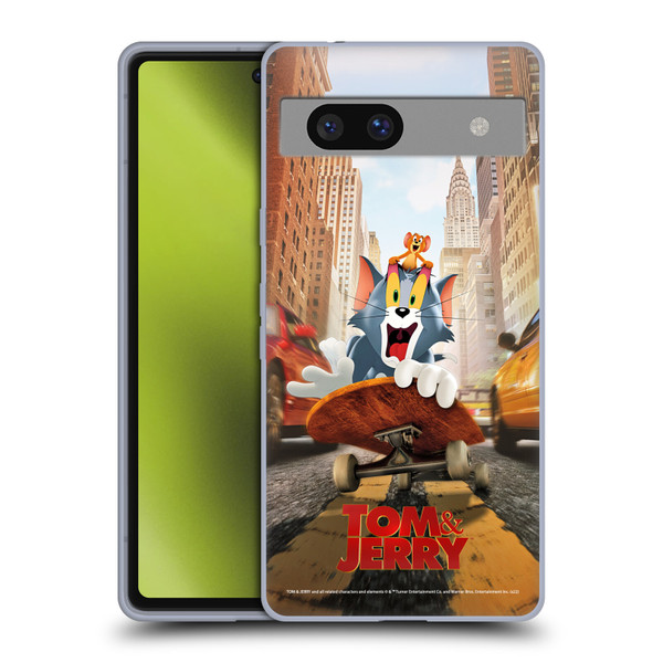 Tom And Jerry Movie (2021) Graphics Best Of Enemies Soft Gel Case for Google Pixel 7a